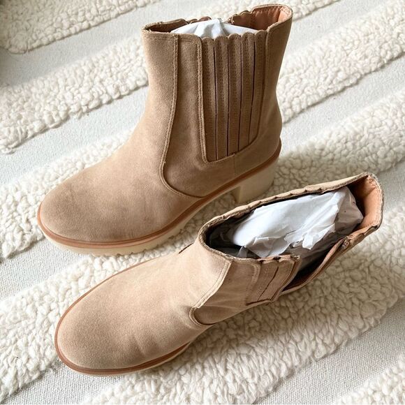 New Mi.iM Black Block Heeled Boots 9 - Picture 2 of 6